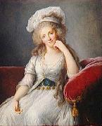 eisabeth Vige-Lebrun Portrait of Louise Marie Adelaide de Bourbon France oil painting artist